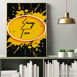 Tranh động lực luôn luôn sáng tạo trang trí tường