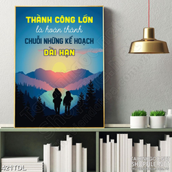 Tranh in 3d động lực thành công phải vượt khó
