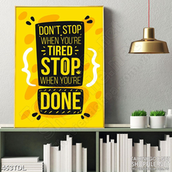 Tranh văn phòng động lực vượt qua những mệt mỏi