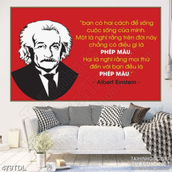 Tranh in canvas động lực lựa chọn cách sống