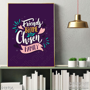 Tranh động lực trang trí gia đình và bạn bè