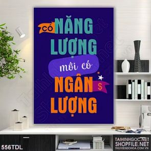 Tranh động lực có năng lượng mới có ngân lượng trang trí