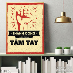 Tranh động lực thành công ngay trong tầm tay in canvas