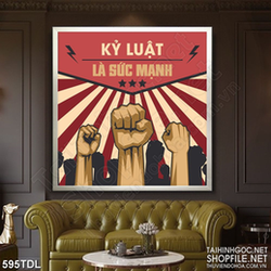 Tranh động lực công việc kỷ luật là sức mạnh