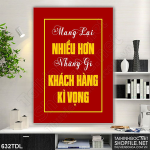 Tranh in canvas động lực mang lại lợi ít cho khách hàng Tranh in canvas động lực mang lại lợi ít cho khách hàng
