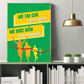 Tranh văn phòng động lực bền bỉ và ý chí trong công việc Tranh văn phòng động lực bền bỉ và ý chí trong công việc