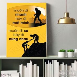 Tranh in canvas động lực chọn giải pháp đúng đắn Tranh in canvas động lực chọn giải pháp đúng đắn