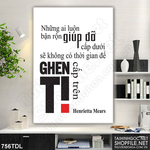 Tranh in treo tường động lực giúp đỡ đồng nghiệp Tranh in treo tường động lực giúp đỡ đồng nghiệp