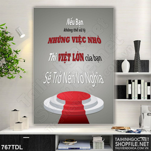 Tranh động lực luôn biết cách xử lý mọi công việc Tranh động lực luôn biết cách xử lý mọi công việc