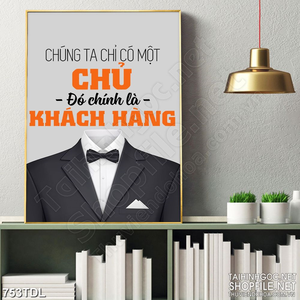 Tranh động lực hướng đến khách hàng trang trí Tranh động lực hướng đến khách hàng trang trí