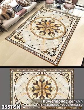 Tranh thảm sàn hoa văn đẹp nhất hiện nay