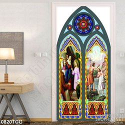 Tranh công giáo đức chúa ban phước lành cho con dân