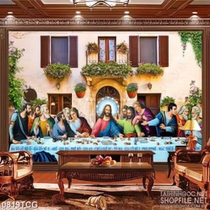 Tranh công giáo 3d treo tường 12 thánh tông đồ