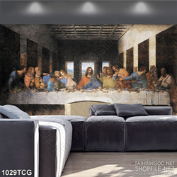 Tranh công giáo cuộc đàm thoại của các thánh đồ dán tường