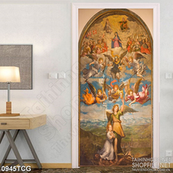 Tranh công giáo đấng tối cao lun che chở cho chúng con