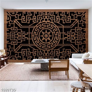 Tranh 3d treo tường tranh điêu khắc họa tiết trang trí