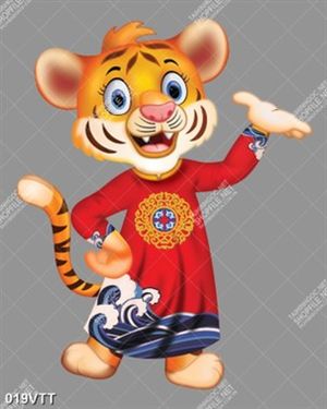 AI, EPS tranh hổ trang trí tết năm nhâm dần 2022