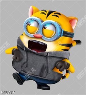 file tranh hổ ngộ nghĩnh siêu đáng yêu