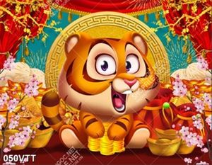 tranh treo tường mãnh hổ đón tết nhâm dần 2022