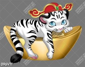 vector file gốc chú hổ ôm vàng thần tài nhâm dần 2022