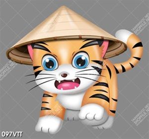 download file chất lượng cao bé hổ đi bộ dễ thương 