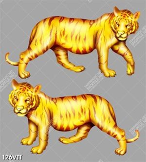 bộ tranh thiết kế 3D nổi hổ vàng nhâm dần 2022