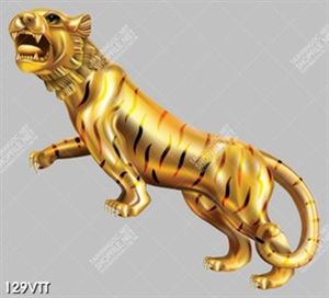 tải file hổ vàng 3D đem lại đại cát đại lợi