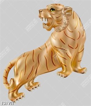 tải vector tượng hổ vằn 3D thiết kế độc đáo