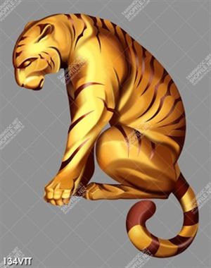 mẫu thiết kế hổ vằng nghệ thuật dành cho người yêu cái đẹp