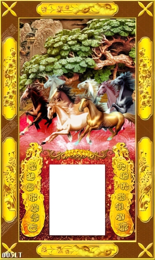 download lịch ngựa mã đáo thành công 3d treo tường ngày tết