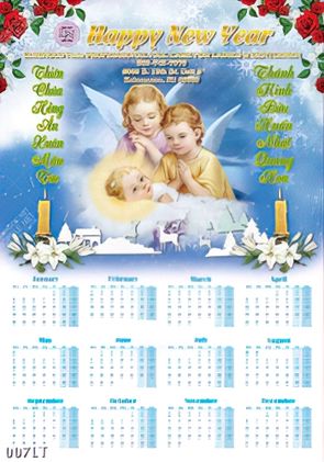 tải lịch Thiên chúa hồng ân thánh kinh năm mới