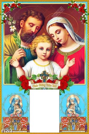 tải file PSD gia đình chúa giêsu yêu thương nhau