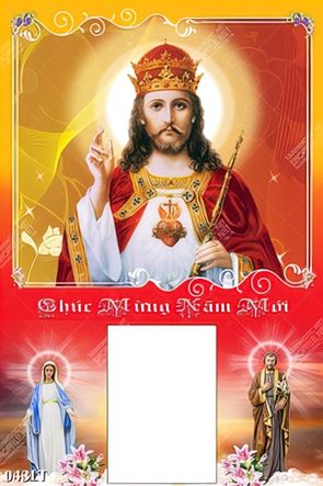 tuyển tập tranh lịch Thiên Chúa treo tường Đức Cha cứu thế 