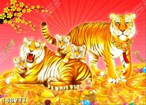 download file PSD gia đình nhà hổ năm nhâm dần