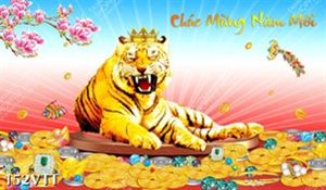 mẫu tranh treo tường phong thủy nhâm dần