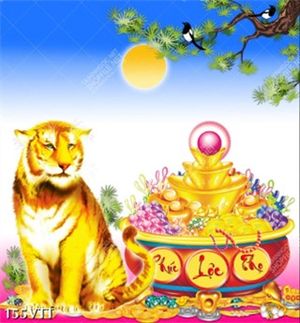 tuyển tập mẫu trang 3D họa tiết con hổ đặc sắc