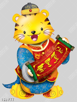 tải vector hổ vàng chúc tân xuân nhâm dần