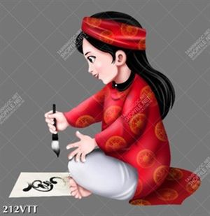 File In mẫu vẽ đồ họa 3D chuyên nghiệp cô bé viết thư pháp File In mẫu vẽ đồ họa 3D chuyên nghiệp cô bé viết thư pháp