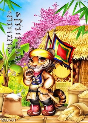 File In nét tinh hoa mãnh hổ anh hùng dân tộc cổ truyền Việt Nam 2022