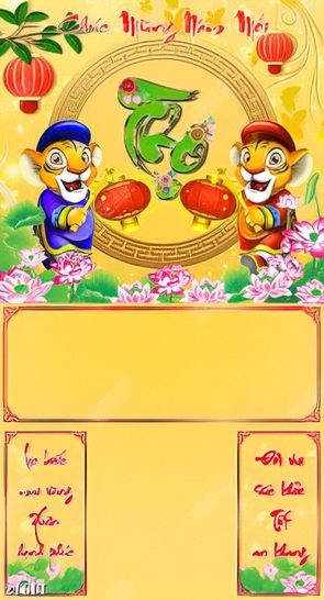 file PSD mẫu lịch hổ cầm lồng đèn đem lại cho gia đình hạnh phúc, ấm no, tình cảm tràn đầy
