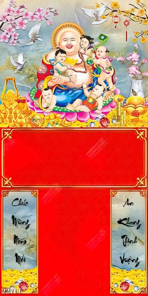 hình ảnh Phật Di Lặc trong lịch đầu năm đem thành công trong kinh doanh