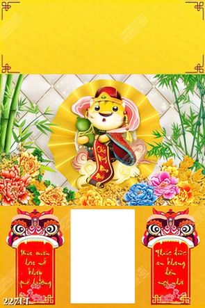 sáng tạo bộ lịch hổ thần tài đem tài lộc đong đầy trong kinh doanh và may mắn