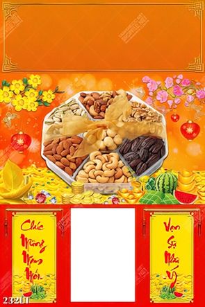 tải miễn phí file gốc PSD bánh mứt truyền thống ngày tết