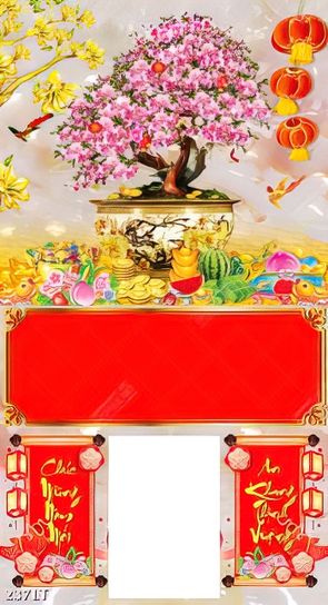  Tranh lịch cây đào đẹp món quà tặng ý nghĩa ngày tết