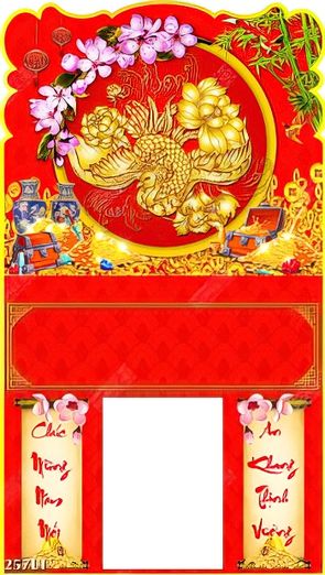 download mẫu lịch phượng hoàng tung cánh làm tăng vẻ đẹp ngày tết