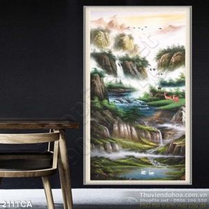 Tranh Sơn Dầu Châu Âu phong cảnh