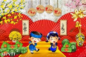 File In độc đáo tranh dân gian mặc đồ truyền thống ngày Tết Việt Nam File In độc đáo tranh dân gian mặc đồ truyền thống ngày Tết Việt Nam