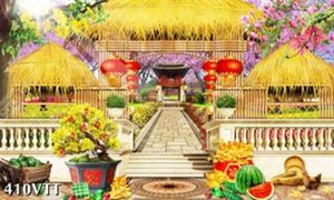 File In tải file PSD tranh treo trong dịp Tết dành cho người Việt File In tải file PSD tranh treo trong dịp Tết dành cho người Việt