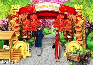 File In bộ mẫu file PSD tranh tết cao cấp dành cho dịp Tết Nguyên Đán