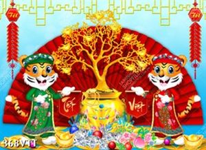 File In download file PSD tranh hổ mang tài lộc và uy tín trong kinh doanh